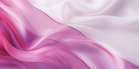 Obraz premium Abstract white and Maroon silk fabric weave of cotton or linen satin fabric lies texture background.