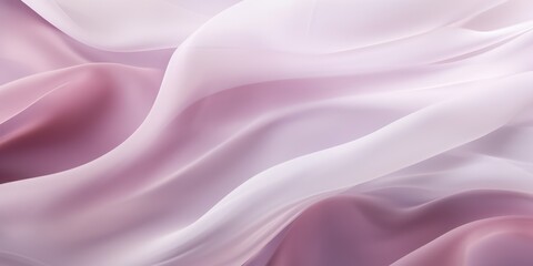 Fototapeta premium Abstract white and Mauve silk fabric weave of cotton or linen satin fabric lies texture background.