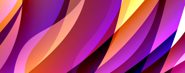 Trendy simple fluid color gradient abstract background with dynamic wave line effect. Vector Illustration For Wallpaper, Banner, Background, Card, Book Illustration, landing page