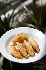 Cireng is a tasty West Javanese snack crafted from tapioca flour, deep-fried, and typically enjoyed with a zesty dipping sauce.