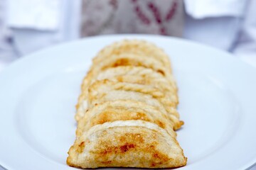 Cireng is a tasty West Javanese snack crafted from tapioca flour, deep-fried, and typically enjoyed with a zesty dipping sauce.