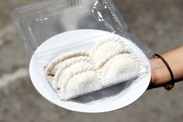 Cireng is a tasty West Javanese snack crafted from tapioca flour, deep-fried, and typically enjoyed with a zesty dipping sauce.