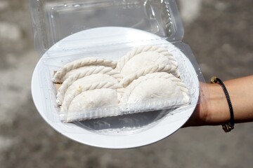 Cireng is a tasty West Javanese snack crafted from tapioca flour, deep-fried, and typically enjoyed with a zesty dipping sauce.