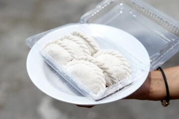 Cireng is a tasty West Javanese snack crafted from tapioca flour, deep-fried, and typically enjoyed with a zesty dipping sauce.