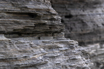 Surface of the cliff at the seaside