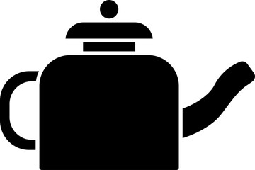 Obraz premium Vector illustration of teapot or kettle icon.