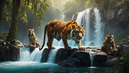 Tiger HD wallpaper 