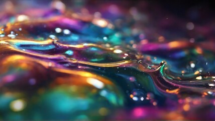 colorful oil texture abstract background. beautiful design for banner, poster, social media, web. generative ai
