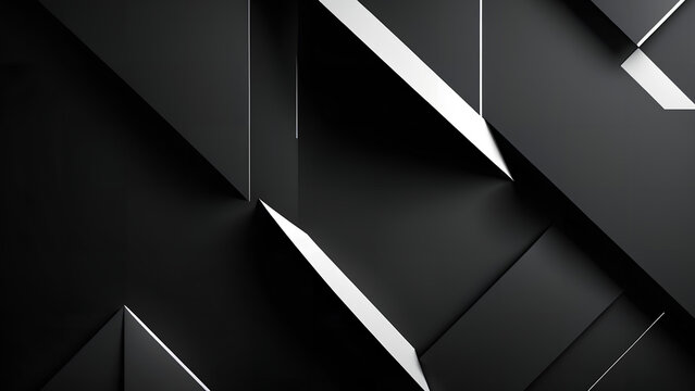 Abstract dark background Geometric shapes