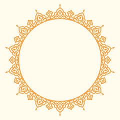 Cool circular decorative border