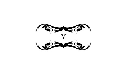 Luxury Eye Shaped Alphabetical Logo