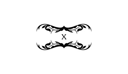 Luxury Eye Shaped Alphabetical Logo