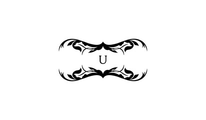 Luxury Eye Shaped Alphabetical Logo