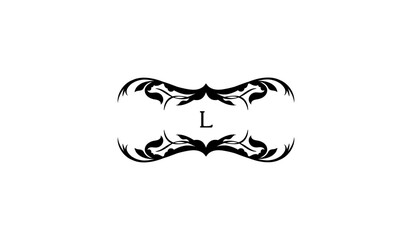 Luxury Eye Shaped Alphabetical Logo