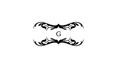 Luxury Eye Shaped Alphabetical Logo