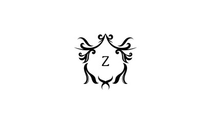 Luxury Bull Head Icon Alphabetical Logo
