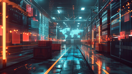 traffic in the warehouse