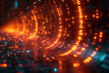 Obraz premium Tunnel of light