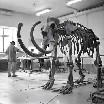 photo of an extinct animal