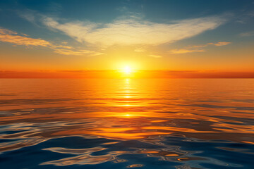 Fototapeta na wymiar Spectacular Sunset Reflections Over the Dramatic Landscape of the Atlantic Ocean