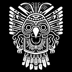 Hawk Tribal Tattoo