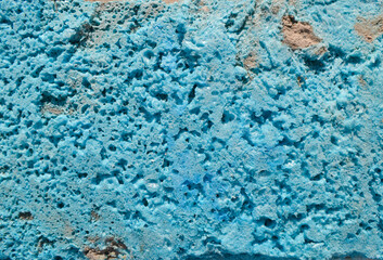 artistic texture blue polyurethane foam