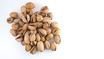pistachio isolated on white background