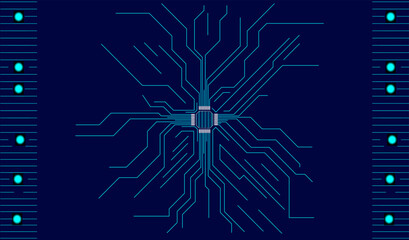 Abstract background technology background, tack background with glosy gradient colour