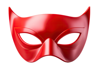 Superhero mask, cut out