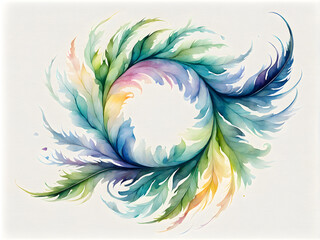 watercolor-stain-spread-across-the-center-of-a-pristine-white-background-edges-feathering-out-into