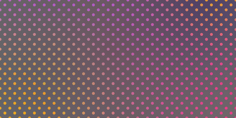 dark cute dotted background with pink and yellow shade - 747023185