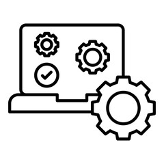 gear icon on internet button