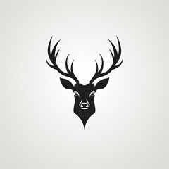 Logo illustration, vector, simple, Deer --no text --chaos 30 --style raw --stylize 250 Job ID: c51cc75c-11b4-4449-b97e-01a2011cf06d