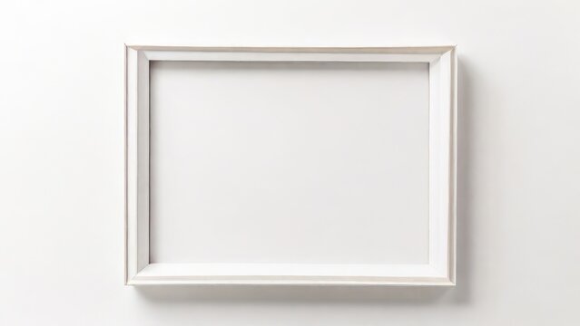 white frame