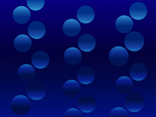 Abstract colorful circular gradient elememts background