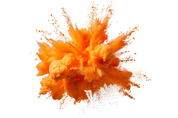 Zesty Burst on Transparent Background.