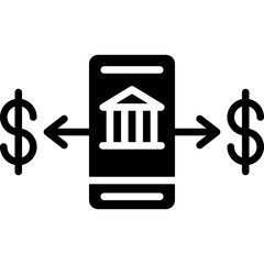 Mobile Banking Icon