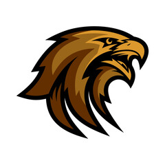 Eagle Head Vector Logo Design Template