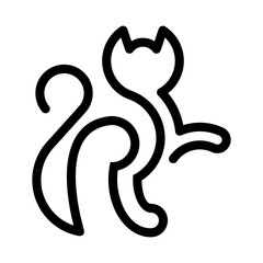 Cat Vector Logo Design Template