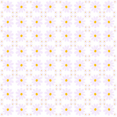 seamless pattern with flowers