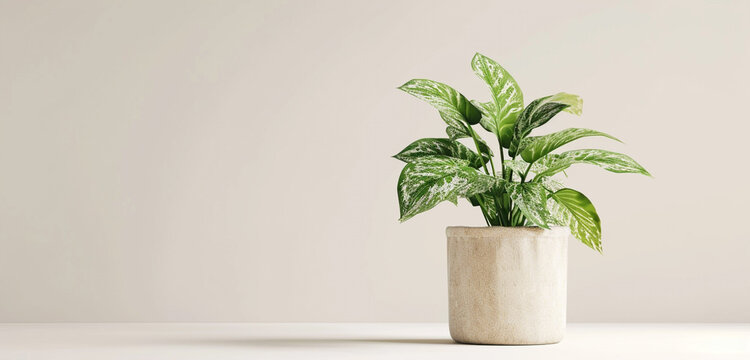 Fabric plant pot mockup with a soft design, providing a unique backdrop for corporate logos and comfort-themed messages
