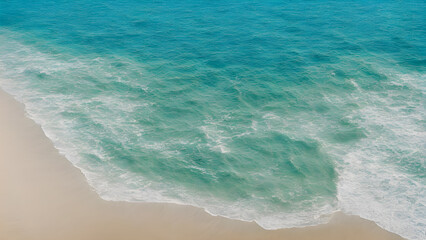 mediterranean-beach-in-analog-photography-style-simple-and-minimalist-composition-azure-waters-gen