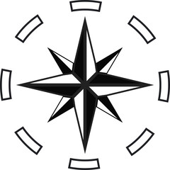 Obraz premium compass 