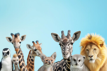 Earth Day or World Wildlife Day concept. Save our planet, protect green nature.