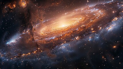 Supernova background wallpaper. Colorful space background with stars. Colorful space galaxy cloud nebula. Stary night cosmos. Universe science astronomy.  - obrazy, fototapety, plakaty