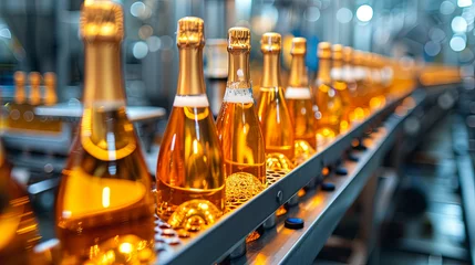 Fotobehang Industry of Champagne production, winemaking  © Kateryna Kordubailo