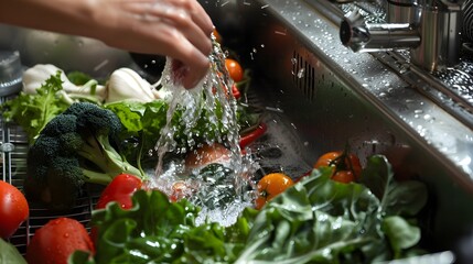 fresh fruits and vegetables showing food security and discipline