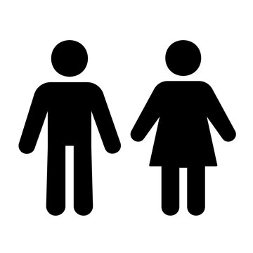 man glyph icon