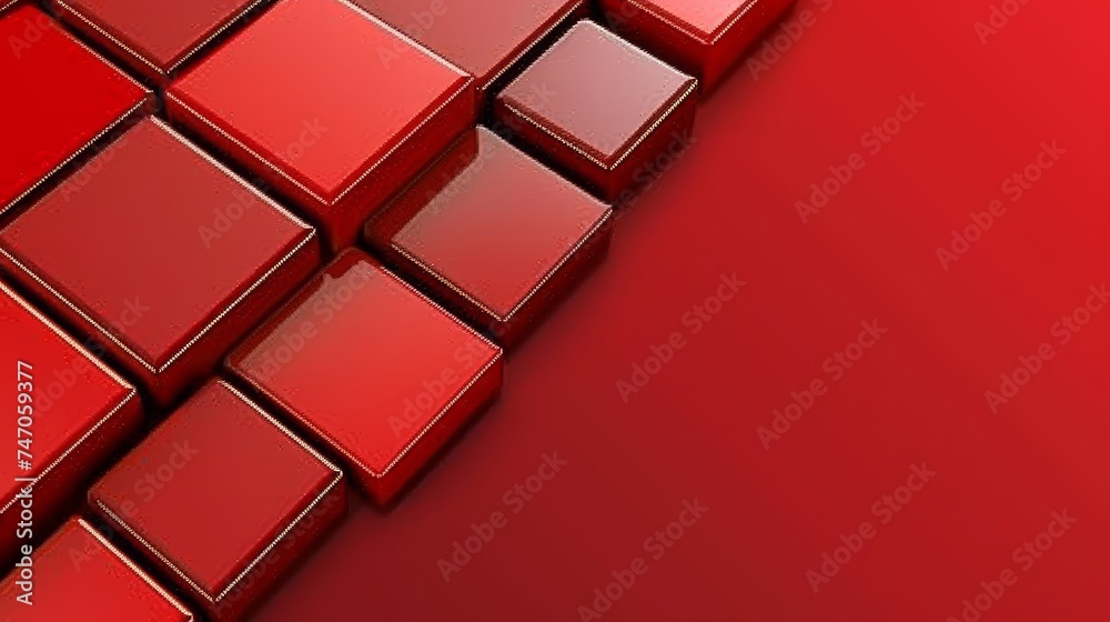 Poster dynamic 3d business setting with expansive copy space ideal for text and design placement