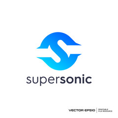 Letter S logo vector illustration